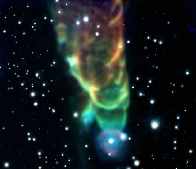 Image du rayonnement cosmique