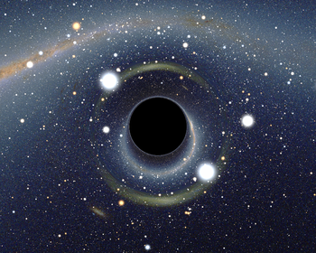Trou noir stellaire - crédit : Wikipédia