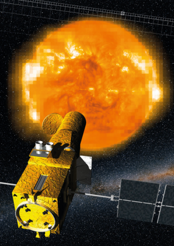 Le Soleil - crédits Insituto de Astrofisica de Canarias ESA/Soho