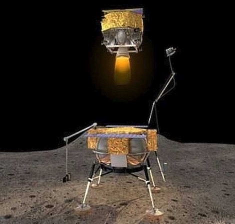 Décollage du module contenant les échantillons lunaires lors des missions Chang’e 5 &amp; 6 