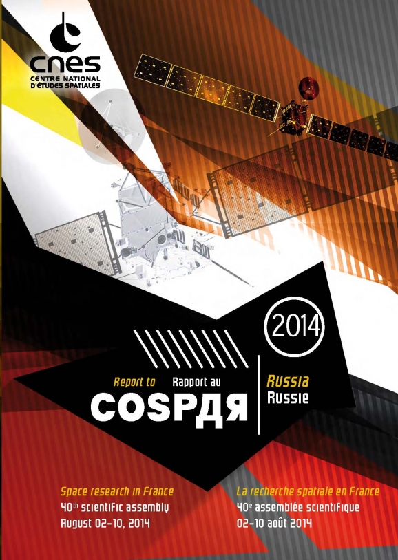 Couverture du rapport au COSPAR 2014